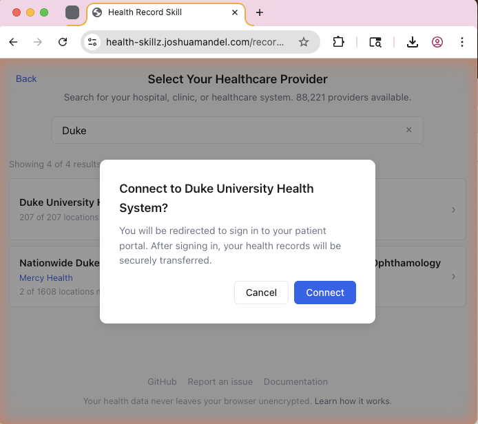 Claude settings screen for domain allowlist
